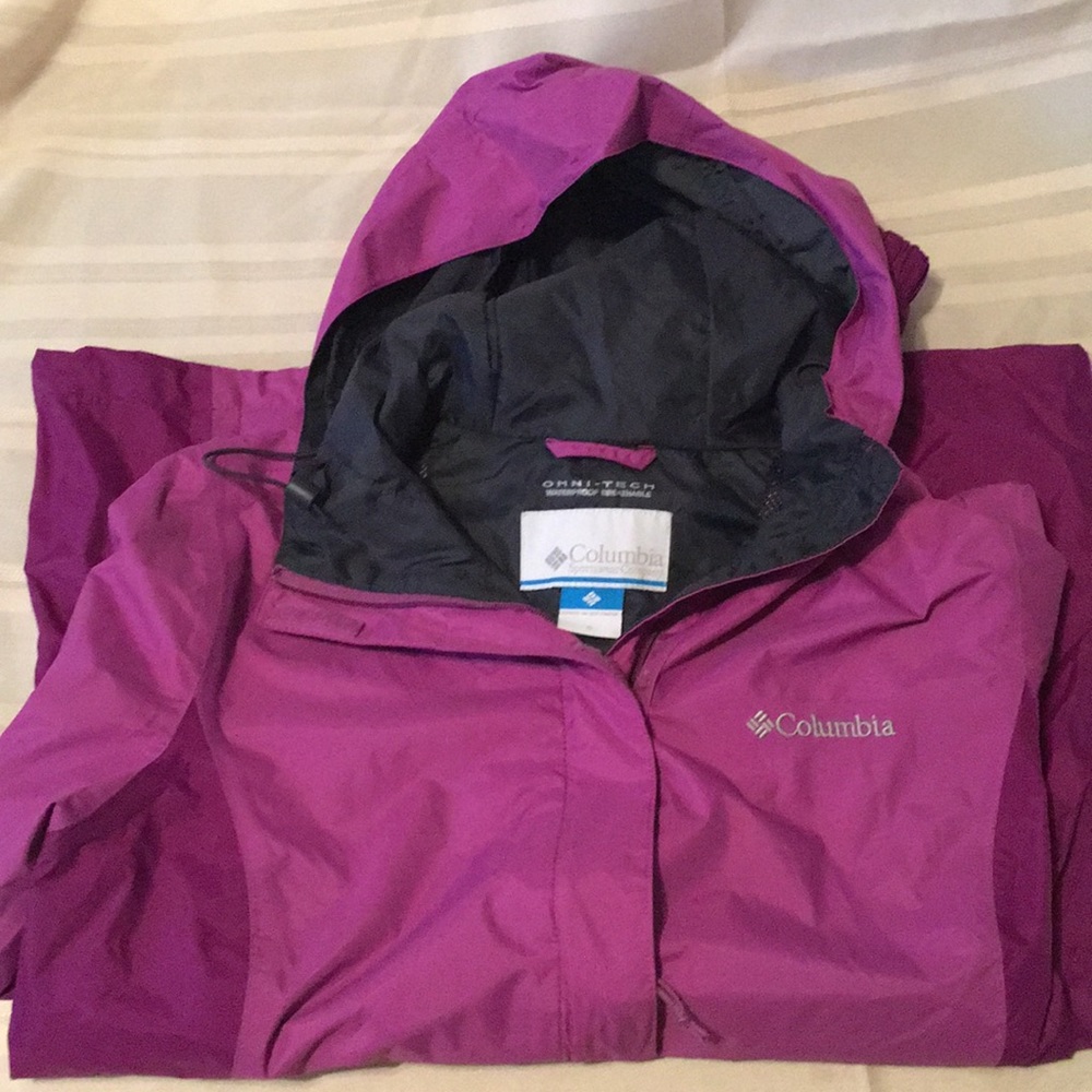 Columbia Omni-tech Waterproof Breathable Jacket
